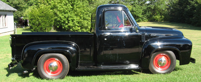 1953 black ford